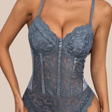 Jean Bodysuit (Hazy Blue)