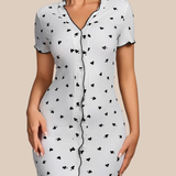 Linda Nightgown (Black)