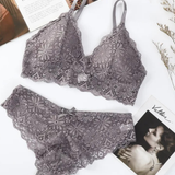 Nikki Lingerie Set (Gray)