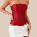 Julia Corset Top (Red)