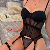 Madison Lingerie Set (Black)