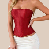 Julia Corset Top (Red)