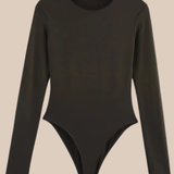 Donna Bodysuit (Dark Brown)