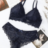 Nikki Lingerie Set (Gray)
