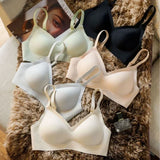 Chloe Sports Bra (Champagne)