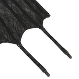 Victoria Corset Top (Solid Black)