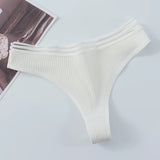 Mary Thongs (White)
