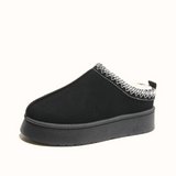 Hannah Platform Fuzzie (Black)