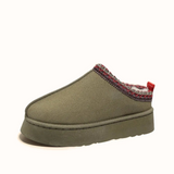 Hannah Platform Fuzzie (Green)