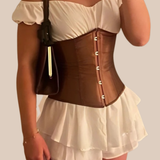 Cara Corset (Brown)